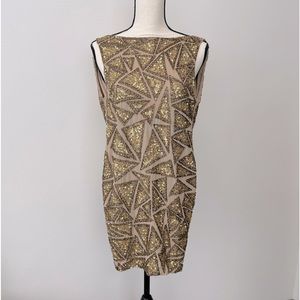 Alice And Olivia Beaded Mini Dress